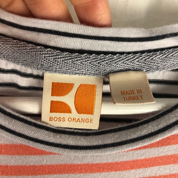 BOSS Orange striped tee - Picture 2 of 5